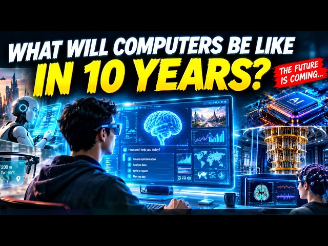 What Will Computers Be Like in 10 Years? The Future of Computing (2036) 🤯💻