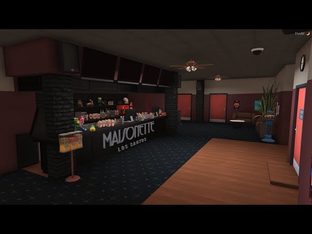 GTA V MLO Interior Cinema Overview By UncleJust