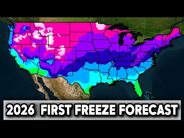 When To Expect Your First Freeze in 2026