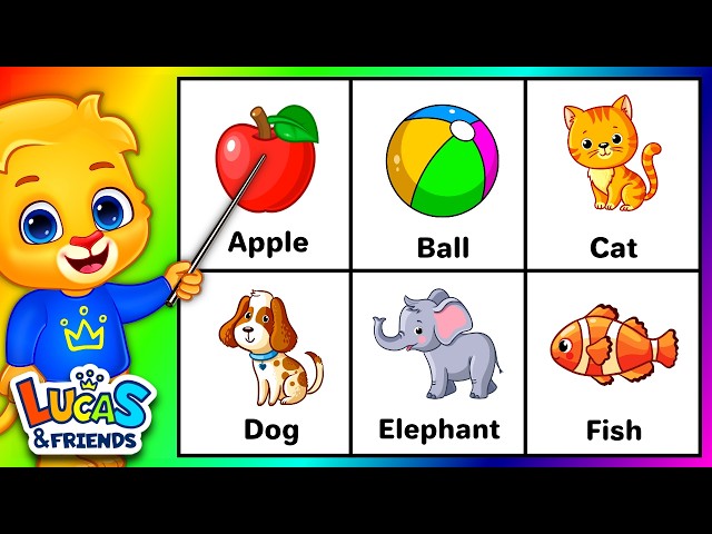 ABC Flashcards for Toddlers | Babies First Words & ABCD Alphabets for Kids by RV AppStudios