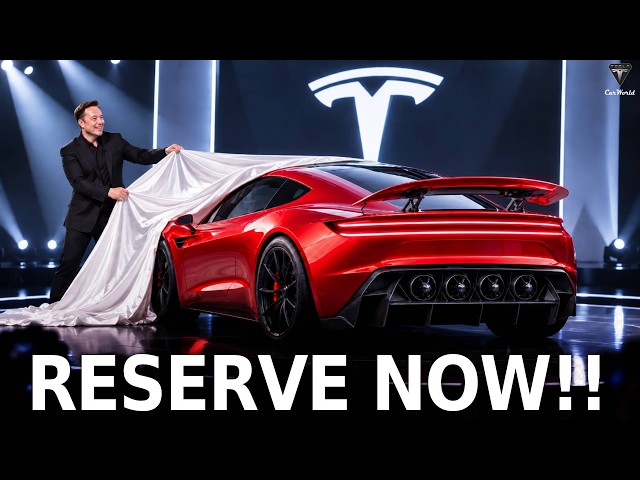 Tesla Roadster 2.0’s CRAZY Secret Just Leaked! FLYING Mode Revealed!