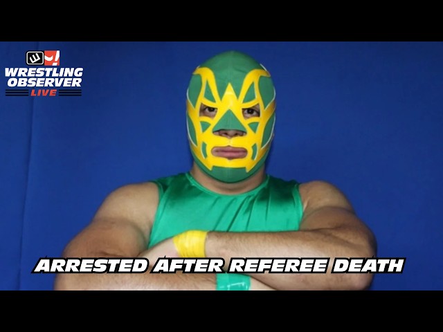 El Hijo de Fishman arrested after referee dies during match | Wrestling Observer Live