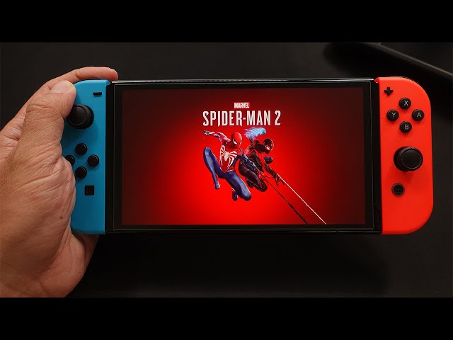 Marvel's Spider-Man 2 Gameplay On Nintendo Switch Oled