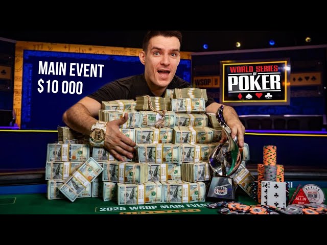 $10,000,000 for First Place! WSOP Final Table. Main Event - $100,000,000 Prize Pool.