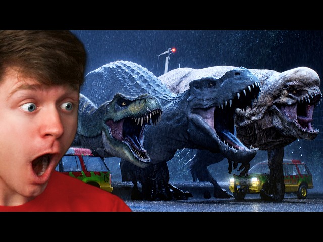 EVERY T-REX was ADDED to JURASSIC PARK!? (Reaction)