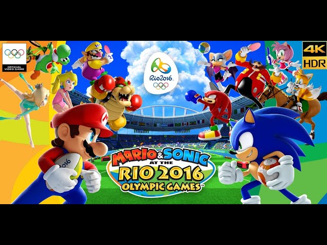 Mario & Sonic at the Rio 2016 Olympic Games (CEMU 4K 60fps HDR) All Events 1st Place Extra Hard