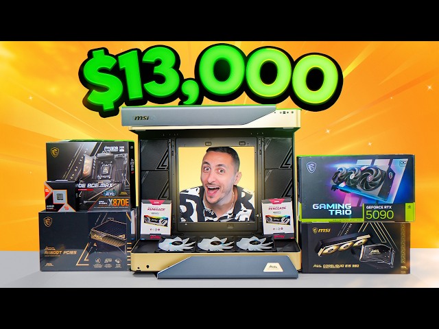 I Built the Most Overkill Gaming PC Imaginable!