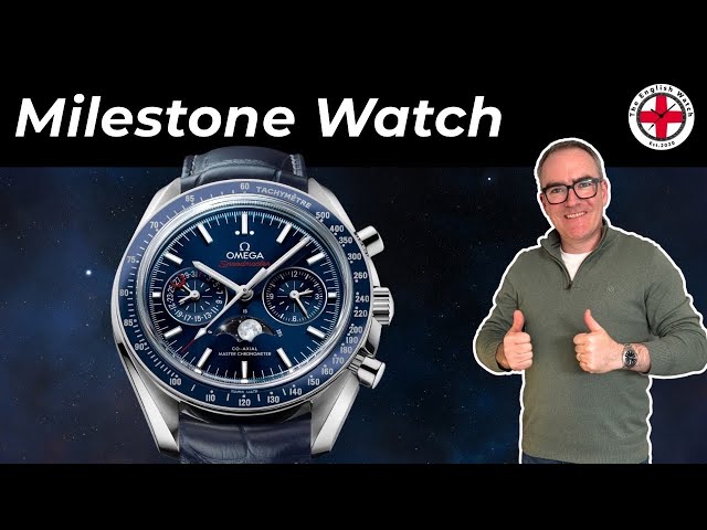 Omega Speedmaster Moonphase Birthday Watch #watch #omega #speedmaster