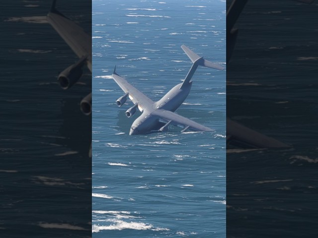 ou won't believe the courage of the C 17 pilot! Terrifying takeoff from Saba Airport