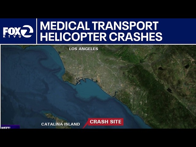 Medical helicopter crashes near Catalina Island | West Coast Wrap