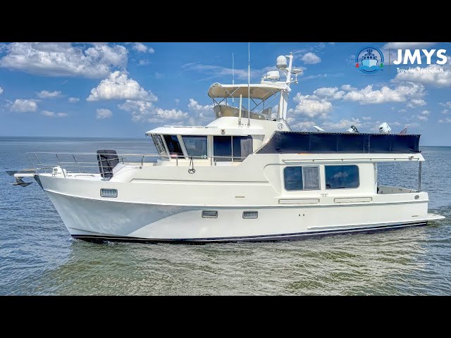 OCEAN ALEXANDER 50 – LIGHTNING – [Talk Through Tour] – Trawler for Sale – JMYS