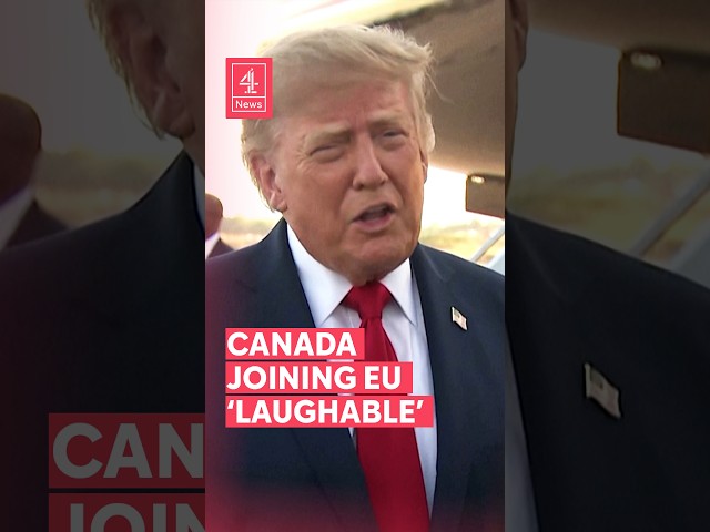 Canada joining EU as associate member 'is laughable' - Trump