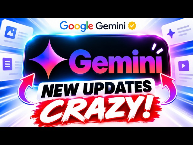Google Gemini NEW Updates Are CRAZY!