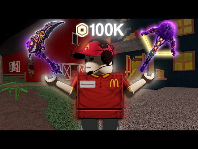 I SPENT 100K ROBUX ON THE NEW MM2 HALLOWEEN UPDATE..