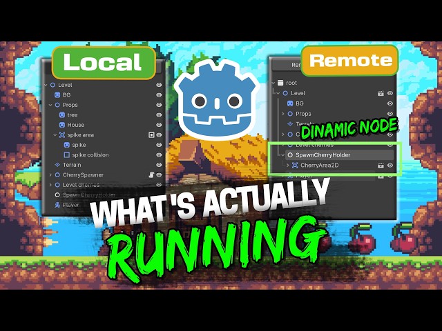What’s ACTUALLY Running in Godot? The Remote Tree Explained