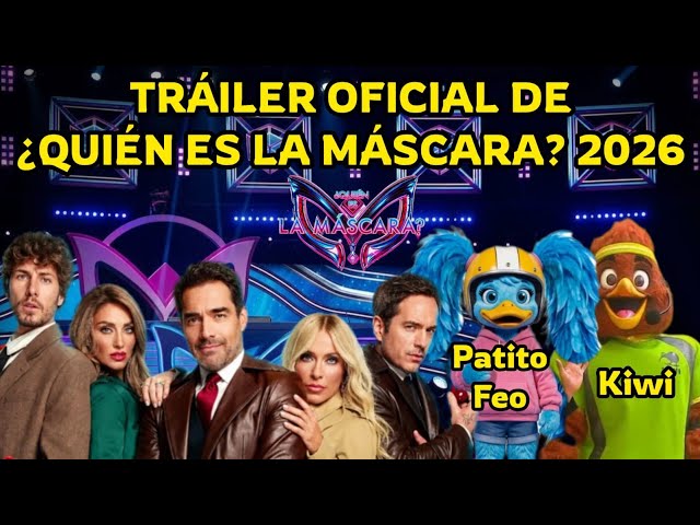 SE REVELÓ el TRÁILER (OFICIAL) de ¿QUIÉN ES LA MÁSCARA? 2026 | Octava Temporada