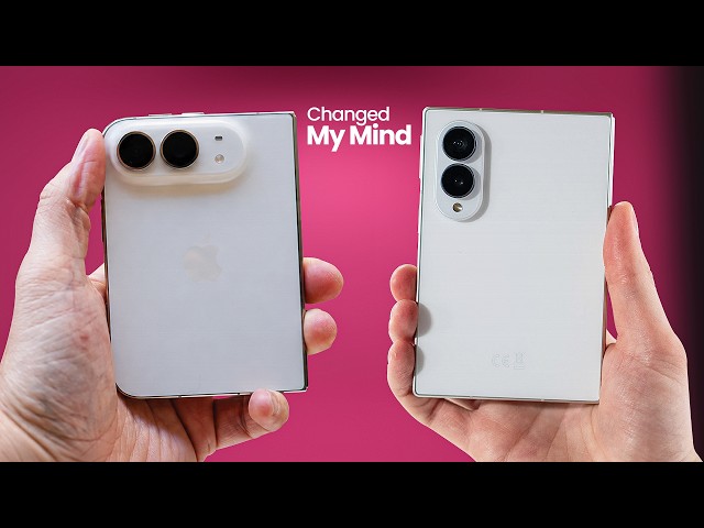 iPhone Duo vs Z Fold 8 - It Wasn't Even Close