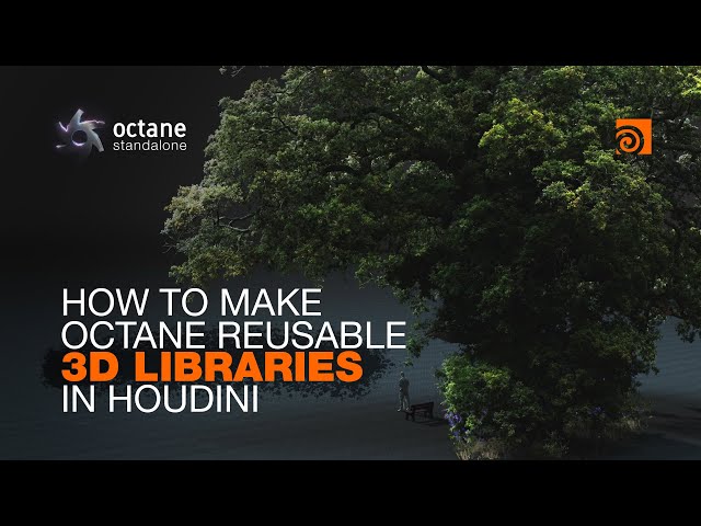 Building Reusable 3D Libraries in Houdini | Octane Standalone Series