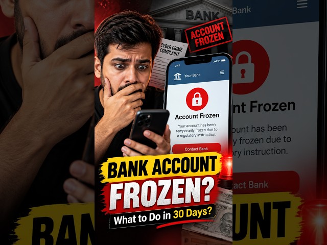 Bank Account Frozen What to Do Within 30 Days | Cyber Crime Complaint, Account Freeze .