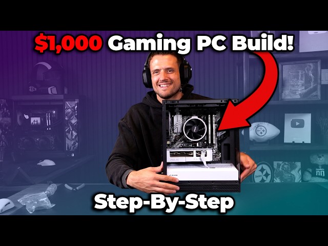 How to Build a $1000 Gaming PC (Ryzen 5 5600 and RX 9060 XT)