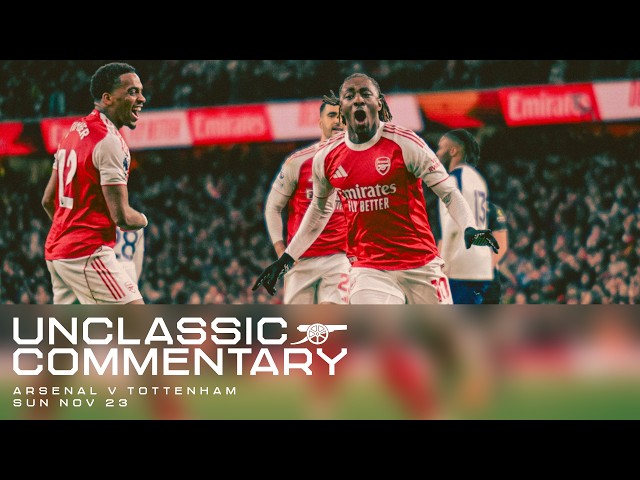 UNCLASSIC COMMENTARY | Eze and Timber on THAT North London derby win! 🎙️