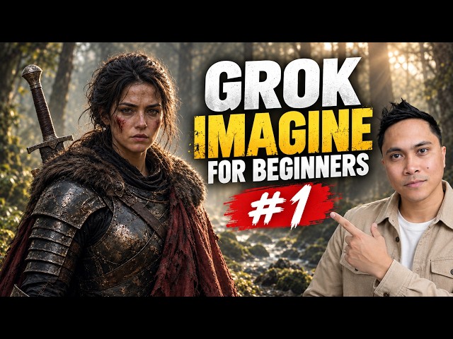 Grok Imagine Tutorial For Beginners #1 (Text to Image)