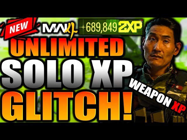 *BRAND NEW*✅UNLIMITED XP GLITCH in MW4 (SOLO GLITCH) WEAPON XP GLITCH (MW4 GLITCHES, MW4 GLITCH) DMZ