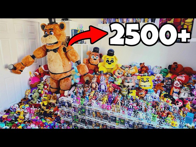 The LARGEST Five Nights At Freddy's Merch Collection - 2026 Complete Fnaf Collection