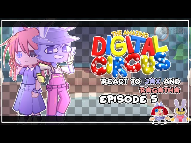 ‎【The Amazing Digital Circus React to Jax and Ragatha】!¡WATCH IN 2X SPEED¡!【Credits in the DESC】