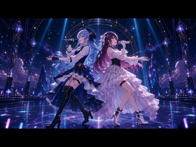 The Last Frontier | English AI Adaptation MV + Lyrics | AZKi × Hoshimachi Suisei – JAM