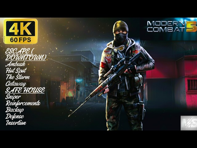 Modern Combat 5 Blackout - Chapter 3: Downtown (Walkthrough Gameplay)