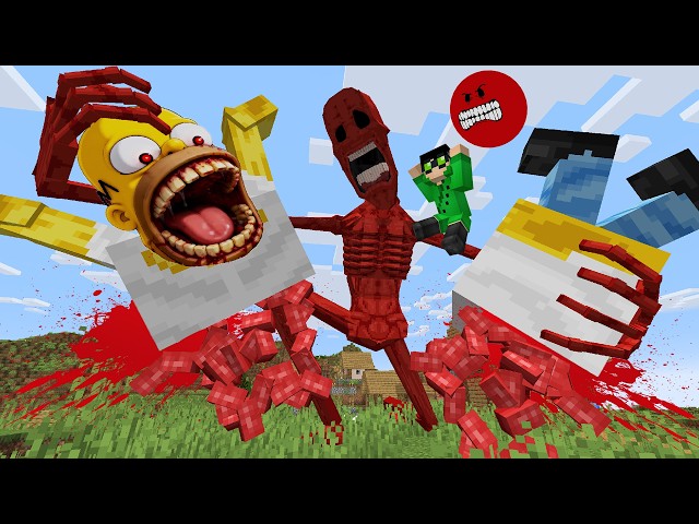 Cruelity Killed HORROR HOMER SIMPSONS In Minecraft