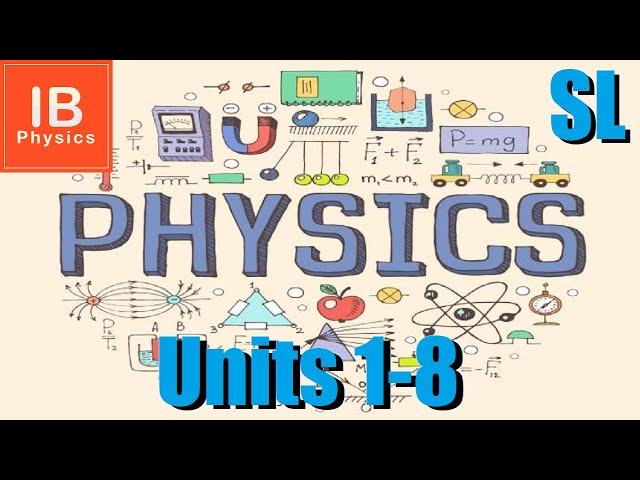 IB Physics Crash Course: Complete Overview of Units 1-8 || SL