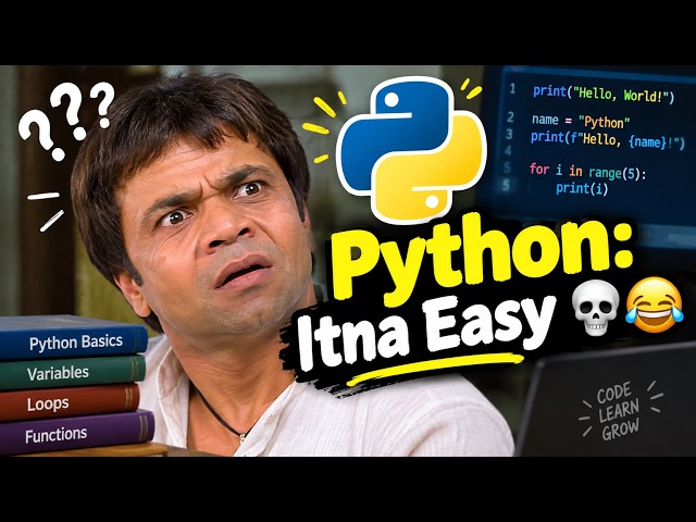 Python Made Easy !! Hindi/ Hinglish