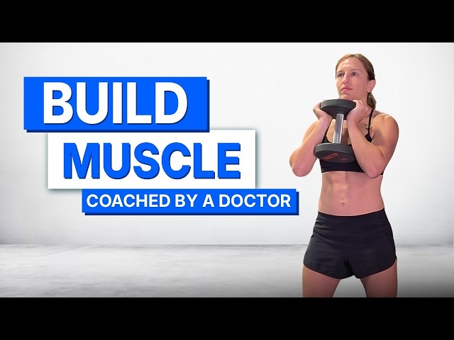 Full-Body Home Dumbbell Workout for Women Over 50 (Follow Along)