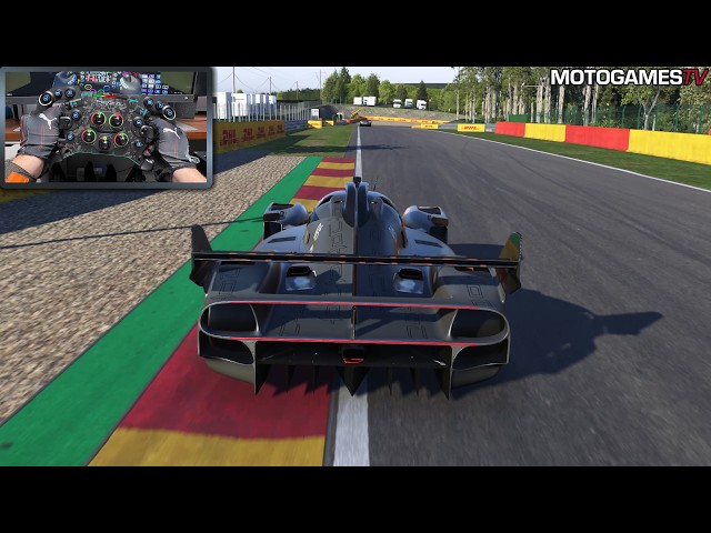 Le Mans Ultimate - Genesis GMR-001 at SPA | Moza DD R9 Gameplay