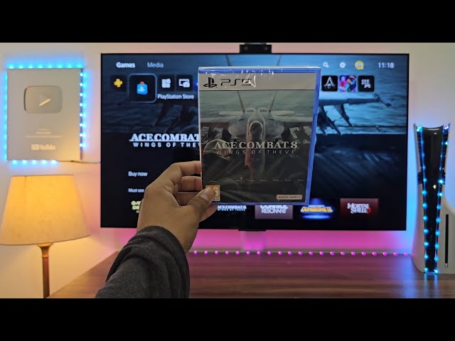 Ace Combat 8 PS5 (Распаковка + Геймплей)