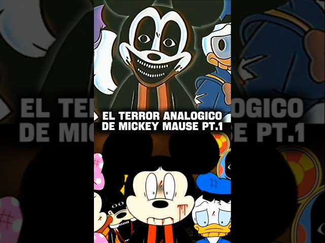 El ATERRADOR misterio de la CASA de MICKEY MOUSE 💀 #Shorts #AnalogHorror