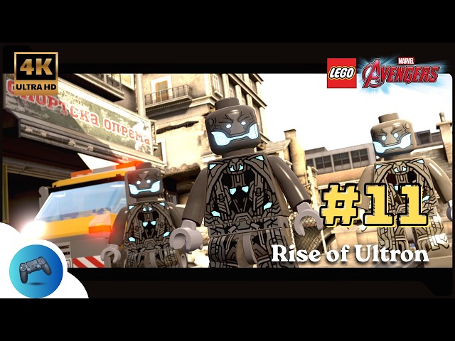 LEGO MARVEL's Avengers Walkthrough - Chapter 11: Rise of Ultron [4K 60FPS HDR] No Commentary