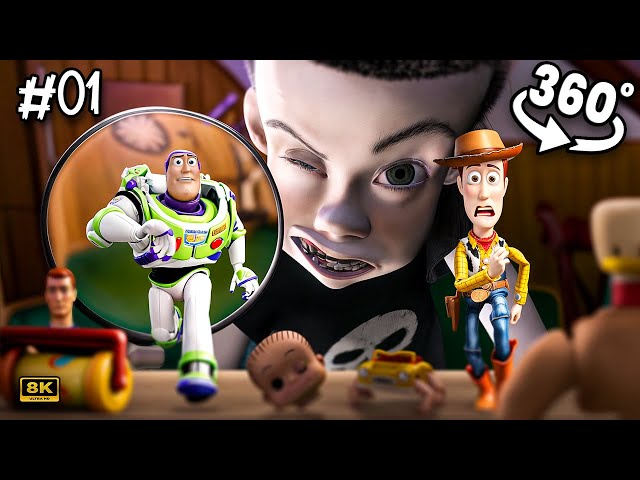 360° Toy Story: Sid Returns – Part 1 | Fan-Made (Scary VR 360 4K Video)