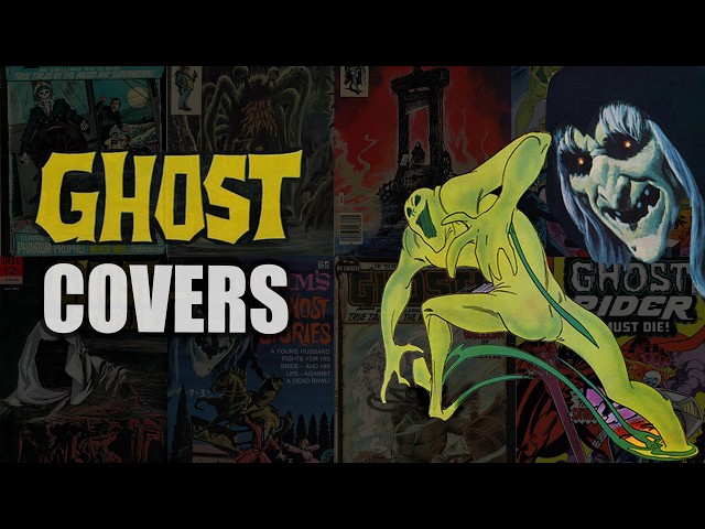 Top 10 Ghost Comic Books In My Collection BOO YEAH!! #fridaycomicchallenge