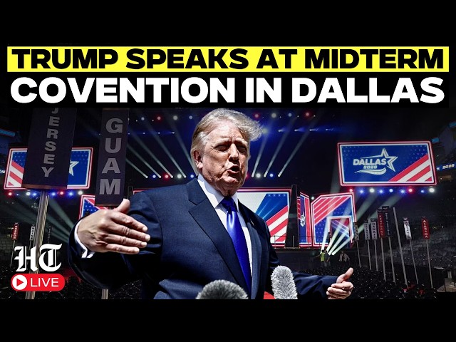 Republican Midterm Convention LIVE: Pres Trump Speaks on Day 1 | Turns Convention Into Campaign