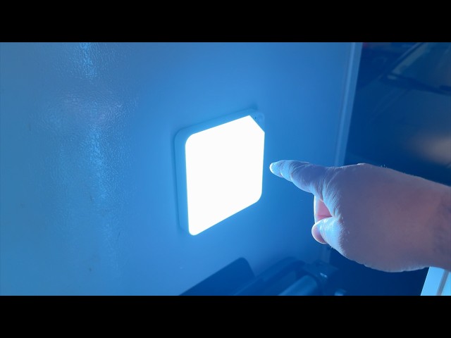 Rechargeable 8W Motion Sensor Light Indoor for Closet,Ceiling&Shower,2-Pack