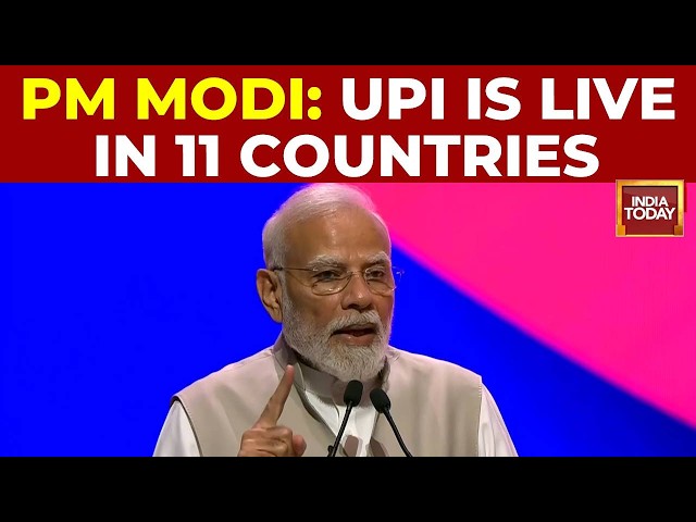 PM Speech: PM Narendra Modi Highlights India's Fintech Revolution | PM Modi On UPI
