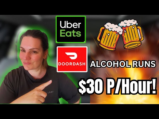 How I Had an Alcohol Delivery Rush! DoorDash & UberEats Multi-Apping $30/Hour in Australia