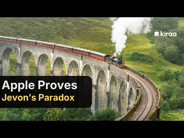 When tokens are free: Apple Proves Jevons Paradox.