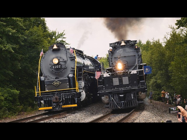 Union Pacific Big Boy 4014 in Pennsylvania - America 250th Coast-to-Coast Tour