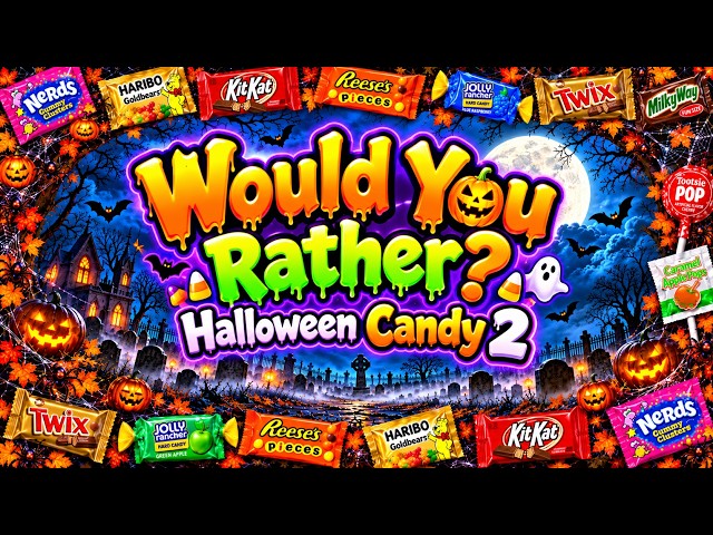 Would You Rather? Workout! (Halloween Candy 2) - Brain Break and Family Fun