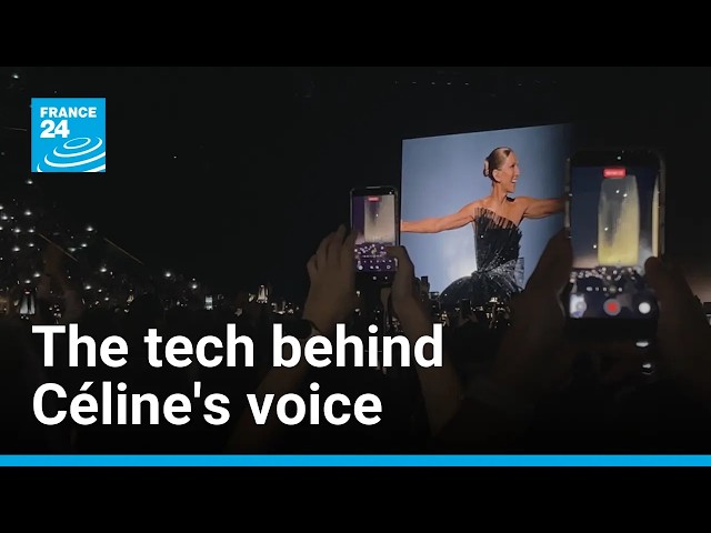 Behind the scenes of Céline Dion's high-tech comeback • FRANCE 24 English