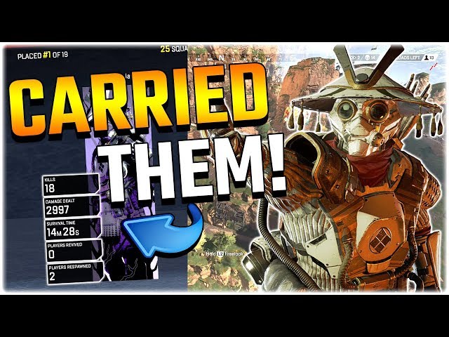 TOXIC Teammates turned Good!! (Apex Legends PS4)